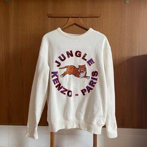 Kenzo Jungle x H&M collab  beige sweater